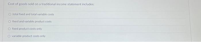 sale price per unit and total fixed costs remain constant, which of
