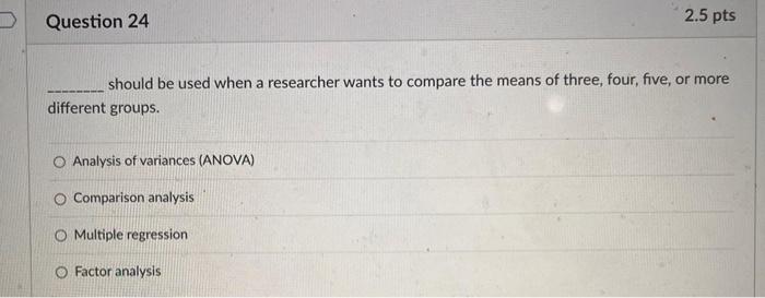 (such as t test and F test) involves the computation of some
