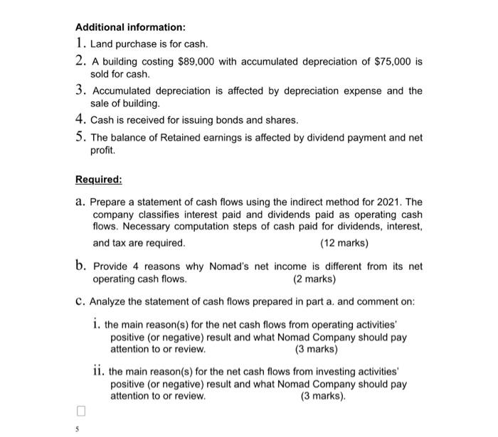 is for cash. 2. A building costing $89,000 with accumulated depreciation of