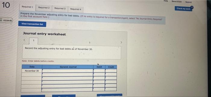 Incorporated (ITI) has been using the percentage of credit sales method to