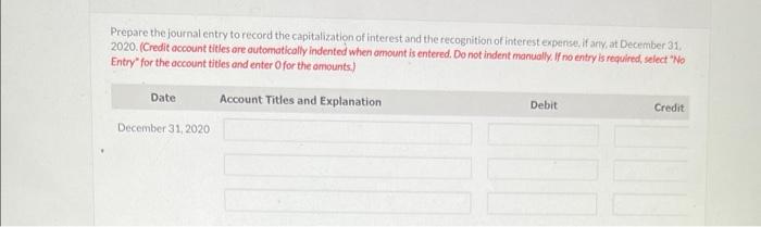 December 31, 2019, Buffalo inc. borrowed $3,960,000 at 13 payable annually to