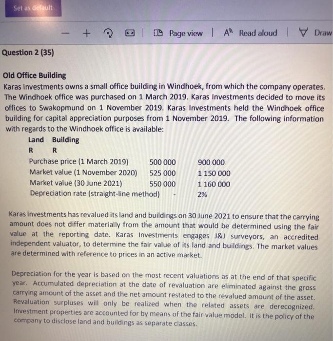  Set as default + | 0 Page view | A Read