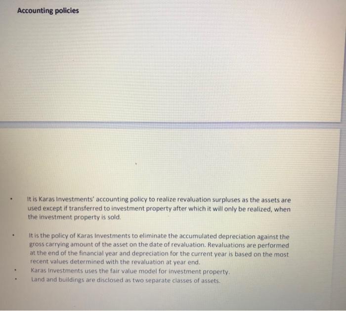 office was purchased on 1 March 2019. Karas Investments decided to move