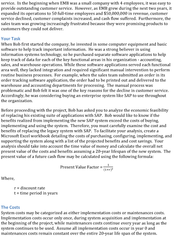 benefit analysis of the project. The workbook should use fixed and variable
