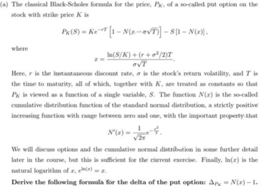 purchase another asset that increases in value if the stock price decreases.