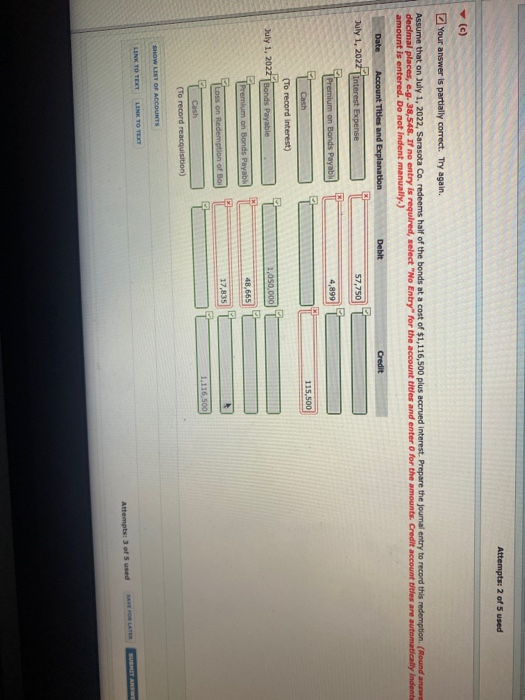 at a cost of $2,550,000. It received a downpayment of $450,000 from