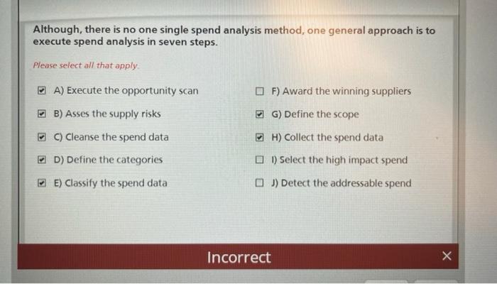 is to execute the opportunity scan. All the team has to do