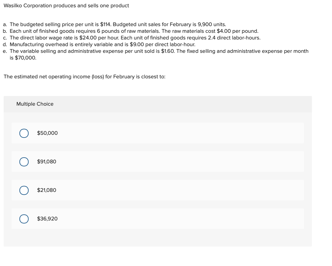 required in May. The variable overhead rate is $8.80 per direct labor-hour.