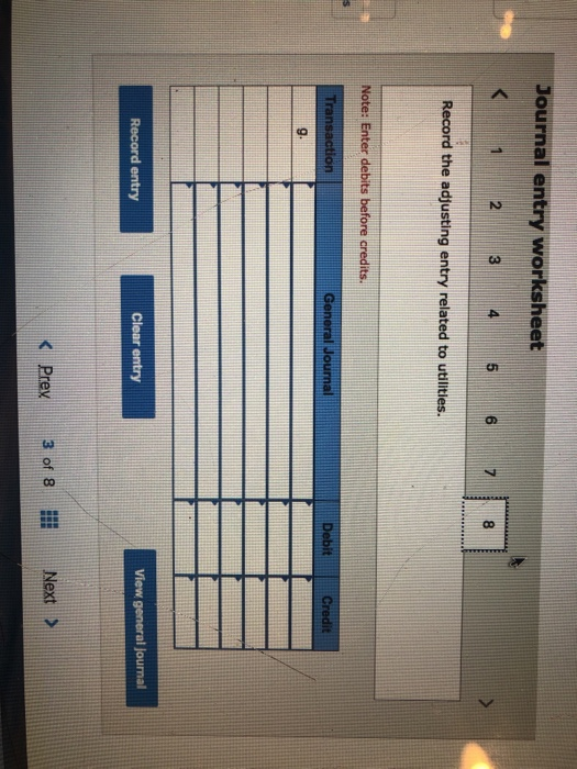12,50 4,500 Rent expense Office supplies expense 3,000 1,250 Prev3 of 8