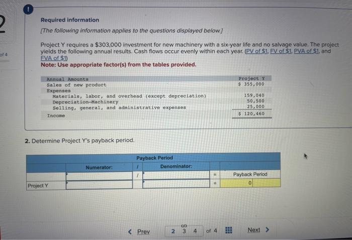 Thank you! [The following information applies to the questions displayed below] Project
