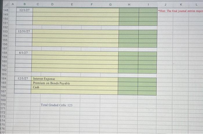 on Bonds Payable & \\ \hline & Interest Payable & \\ \hline