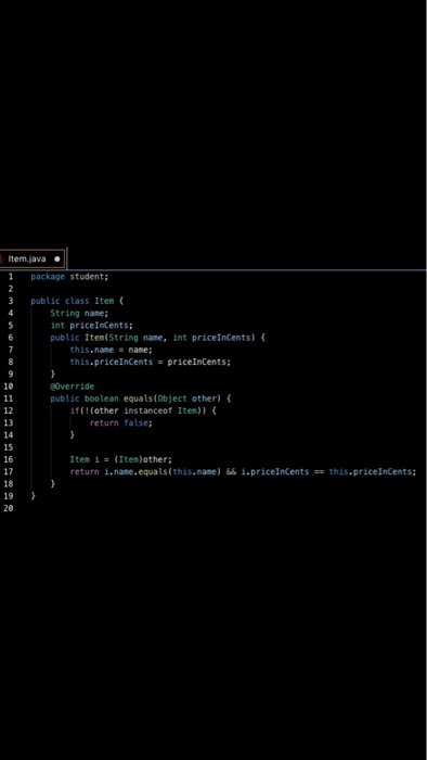 JUnit tests in the file BasketTesting.java file for the methods that are