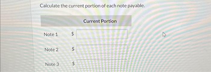 as follows: 1. 2. 3. A six-year, 6%, $80,400 note payable issued