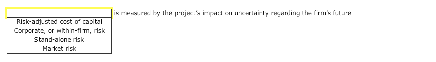 risk analysis is a critical component of the capital budgeting process. Consider