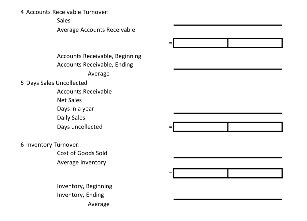 Computer for the most three years along with some other information necessary
