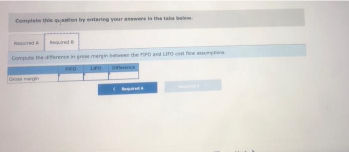 average) affect financial statements The Shirt Shop had the following transactions for
