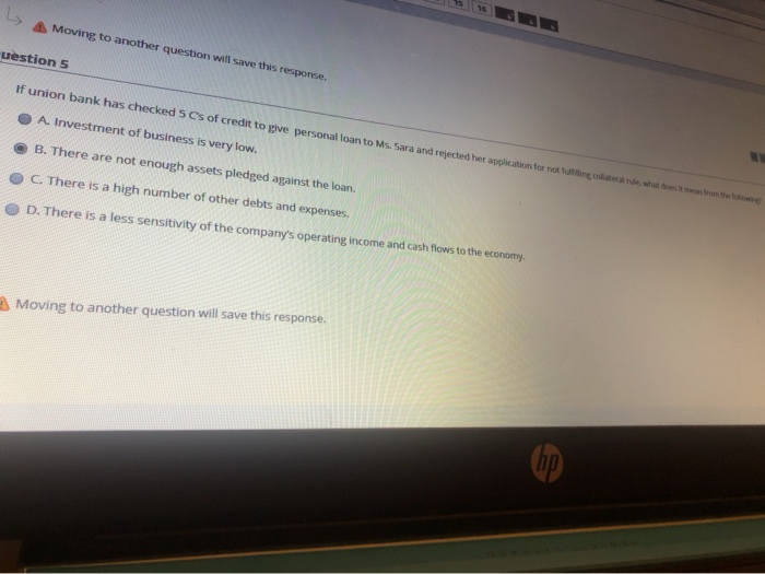 motive Moving to another question will save this response. A Moving to