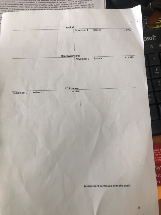 function of the business, she likes to prepare a few journals when