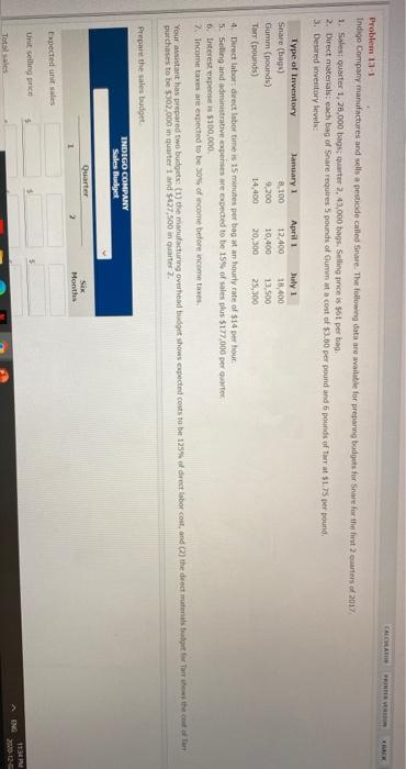  please submit the answer by 11.55. CALE PRINT Problems 11 Indigo