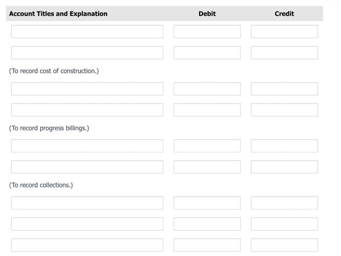 The job was completed in 2022. The following information is available. Costs