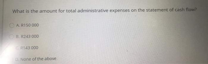 000 Less: closing inventory -200000 Gross profit 340 000 Operating expenses Salaries
