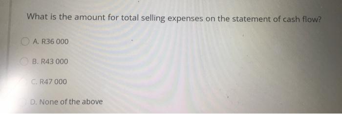 and wages Water and electricity Telephone Sales commission Selling expenses Stationery Depreciation