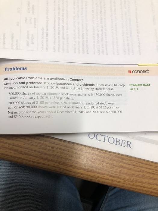  Winter LO 1.2 Problems connect All applicable Problems are available in