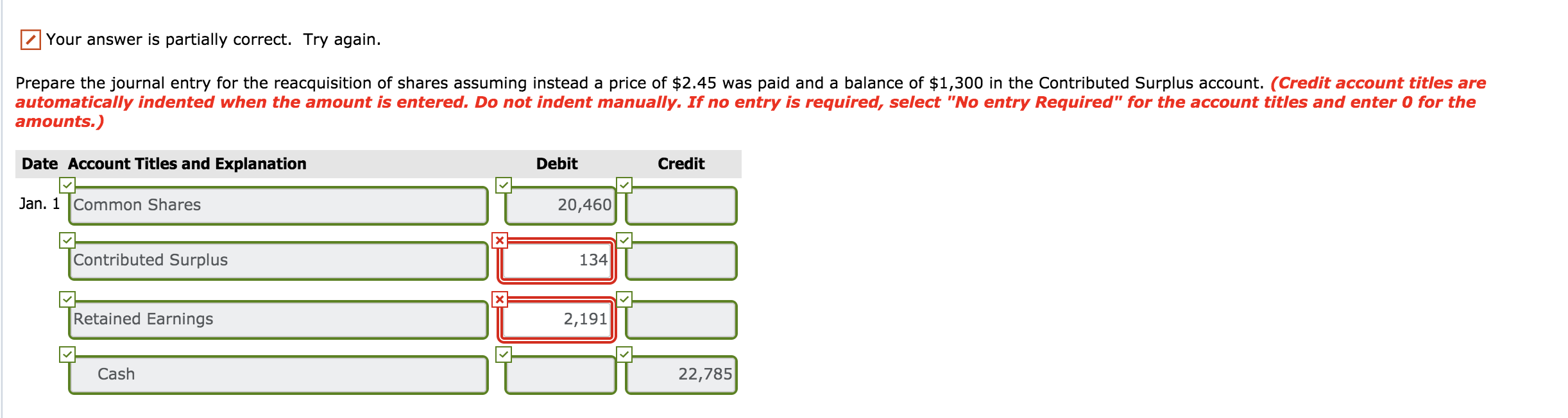 2017, TOYCO had a balance in the Common Shares account of $253,000.