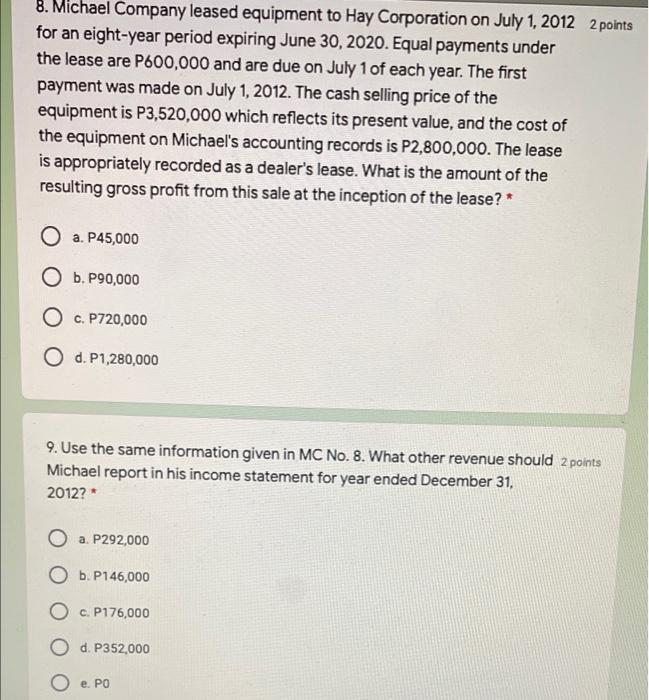 please answer 8-9, i need it in 1 hour thank youuuu 8.