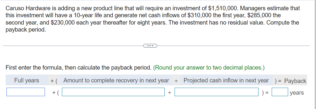  Caruso Hardware is adding a new product line that will require