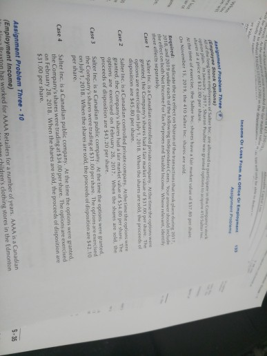 Income Or Les From An Orice Orm an Assignment Probleme Assignment