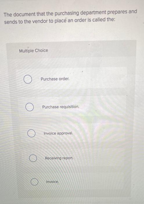 debit to Petty Cash and a credit to Cash. A debit to