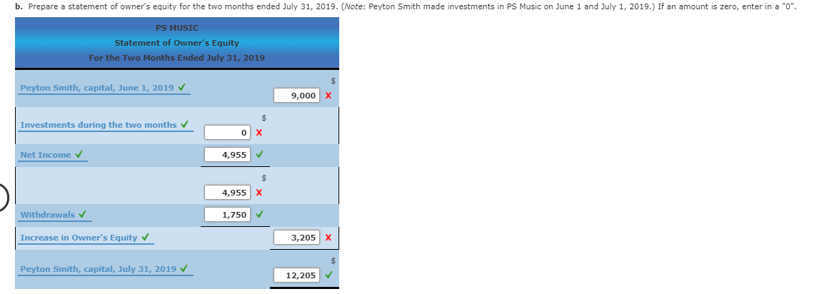 column after each posting. Be sure to save your work in the