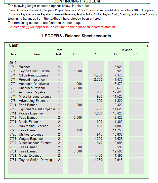 from Chapter 4, Part 1 to complete this part. If an amount