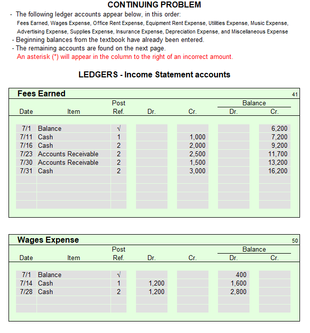 Insurance Expense Depreciation Expense Miscellaneous Expense Peyton Smith, Capital POST. REF. CREDIT