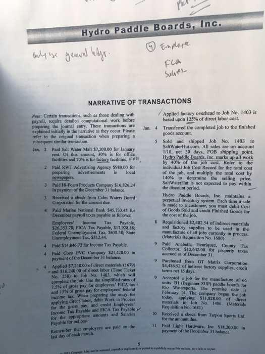 be journal entries from jan2 to jan 16 on the narrative of