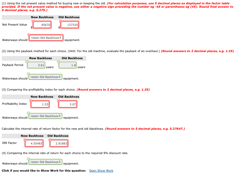 again. Waterways puts much emphasis on cash flow when it plans for