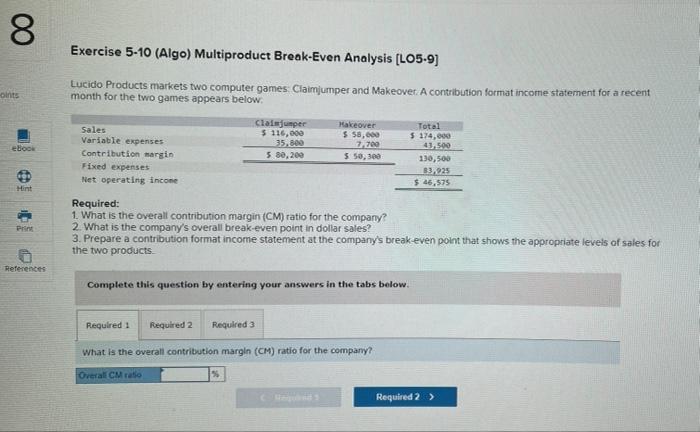 sold each month to attain a target profit of $33.000 3-b. Verify