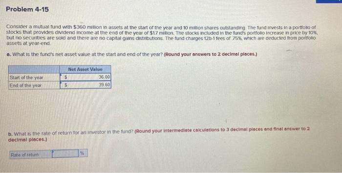  Not 13.90 or 13.89.. I dont know Problem 4-15 Consider a