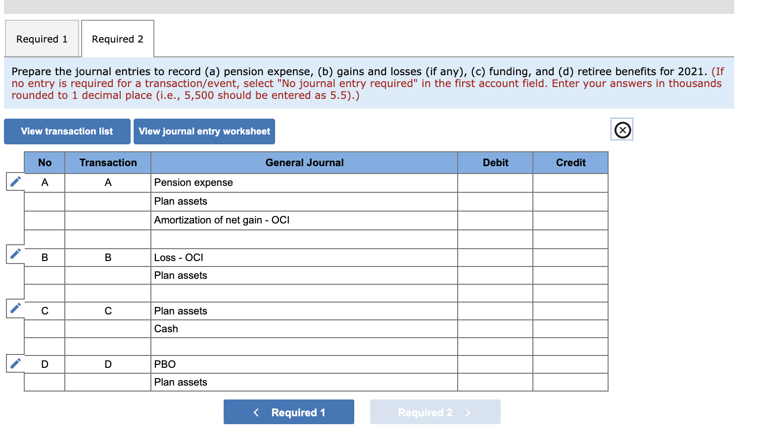12% Actual return on plan assets, 11% Service cost, 2021 January 1,