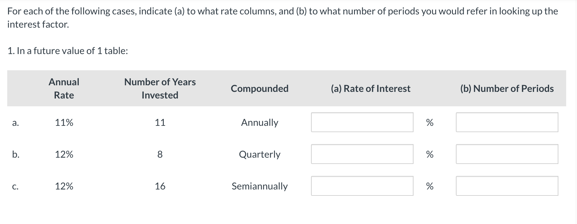 Please answer both questions #1 and #2. If the problem can be