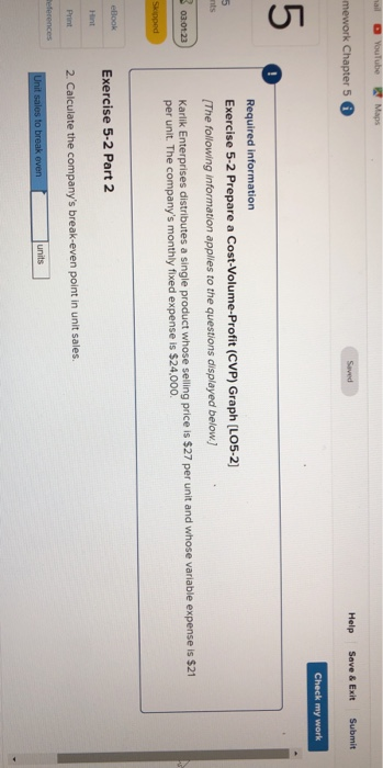  nail o YouTube Maps mework Chapter 5 0 Help Save &