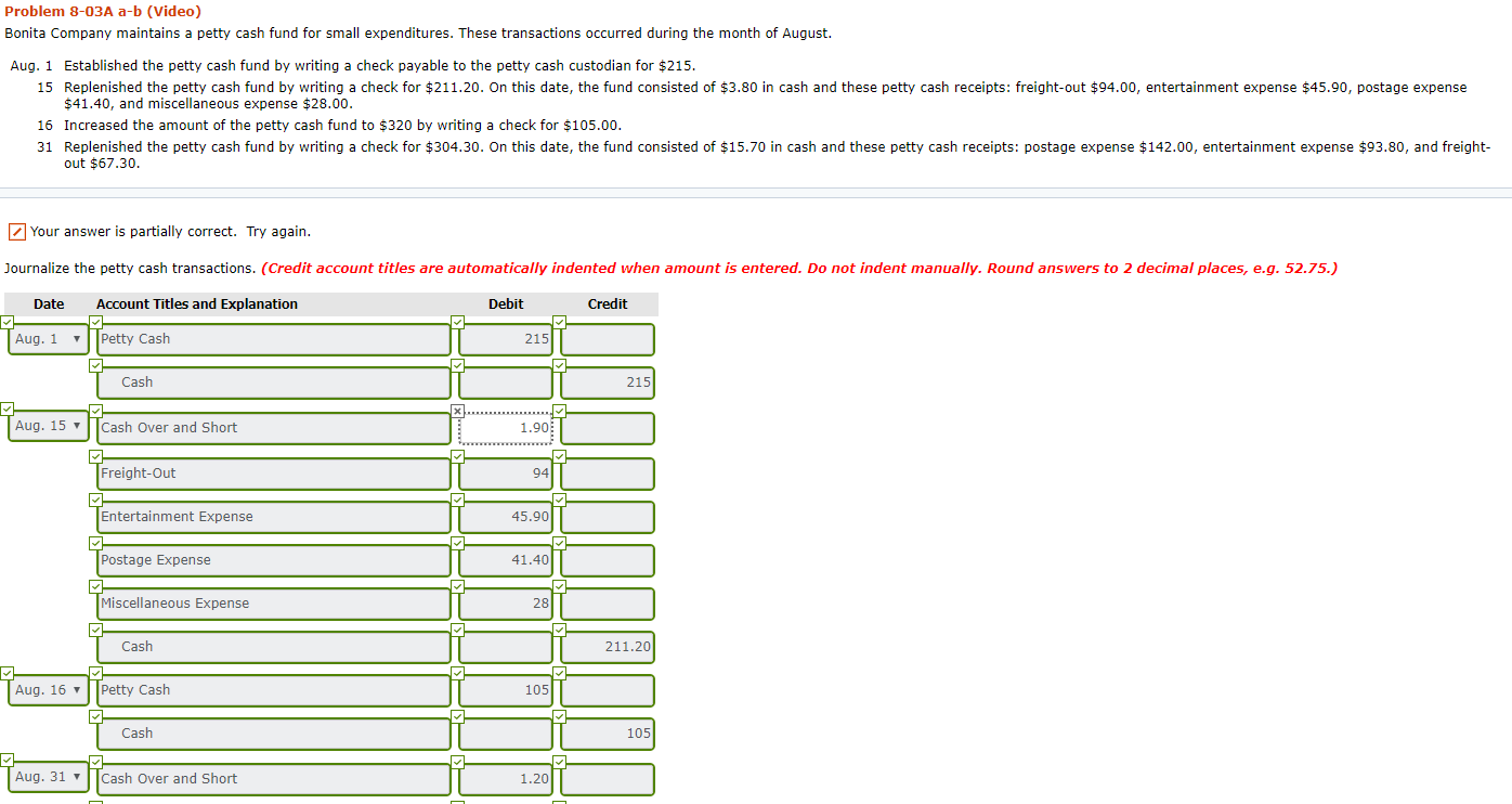 Please help! I cannot figure out how to correctly solve the Petty