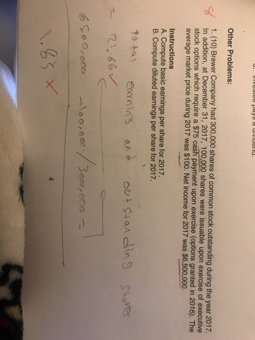  Please answer it completely and correct. Explain all steps Other Problems: