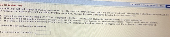 CALCULATOR PRINTER VERSION 4 BLACK NEX Do It! Review 6-01 Marigold
