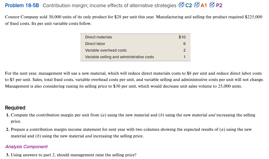 P2 Stam Co. produces and sells two products, BB and TT. It