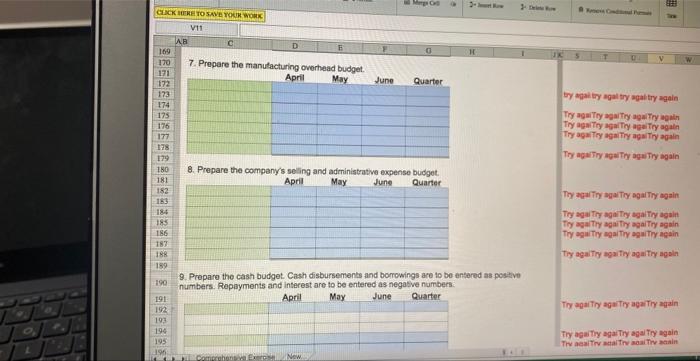 per direct labour hour required. Fbred manufacturing overhead is $50,000 per month