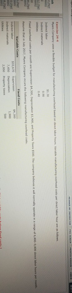  please use the information to complete the table. thank you! MESSAGE