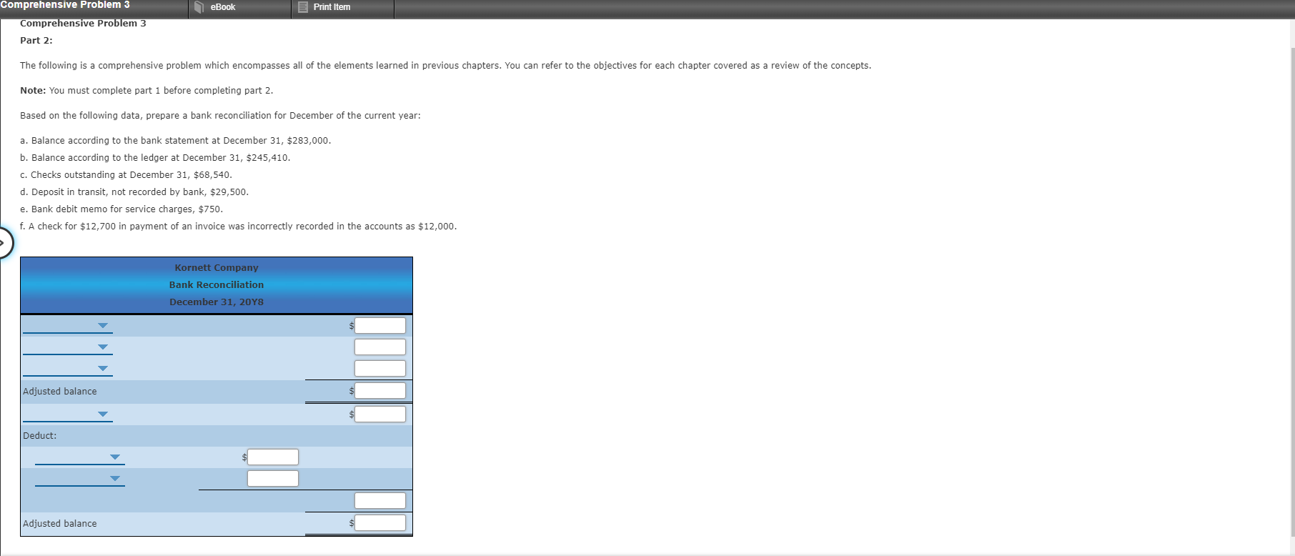 check to establish a petty cash fund of $4,500. Description Debit Credit