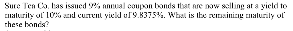 Please solve and explain in a SIMPLE way, thanks! Sure Tea Co.